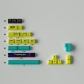 Cyberpunk 104+26 Full PBT Dye Sublimation Keycaps Set for Cherry MX Mechanical Gaming Keyboard 61 68 75